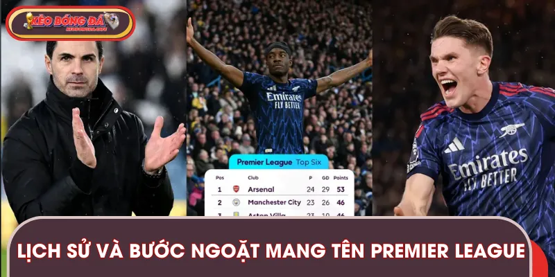 Chặng đường phát triển của giải bóng đá Premier League